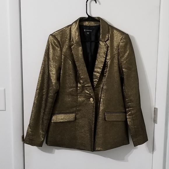 INC International Concepts Jackets & Blazers - INC Gold Blazer